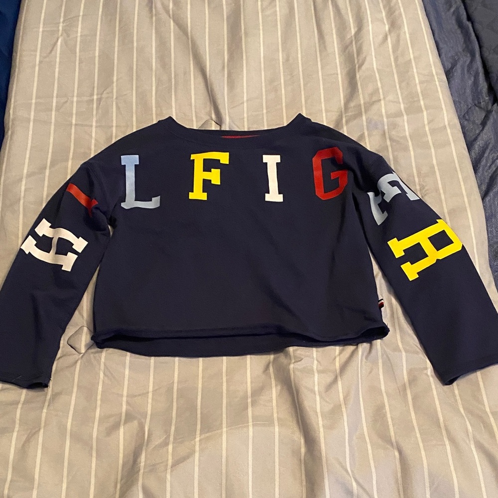 Tommy Hilfiger Kids Multicolor Logo Long Sleeve Tee